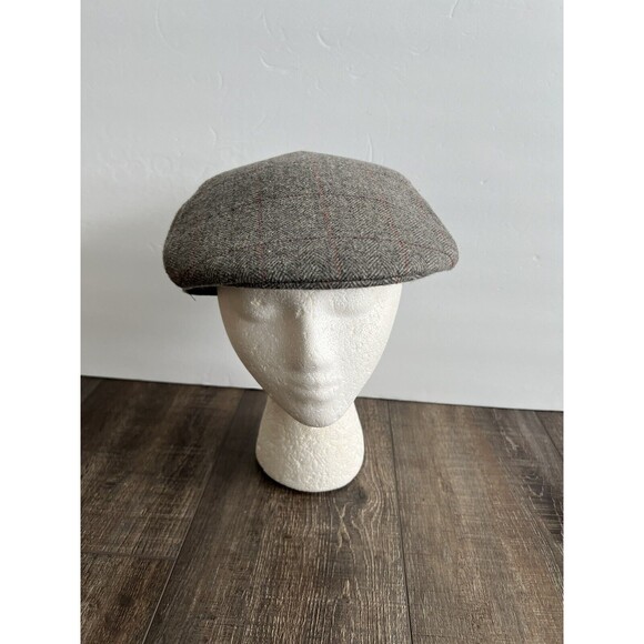 Wool Blend Cabbie Newspaper Boy Cap Hat Sz L\XL - Picture 2 of 7